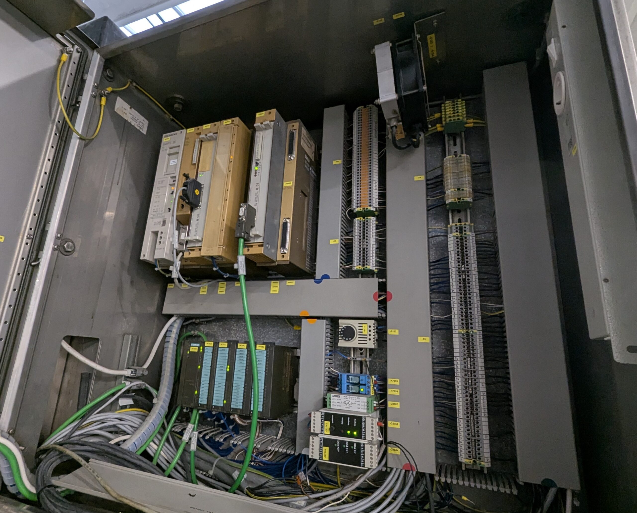 Migracja sterowania z Siemens S5 do Siemens S7-1500 wraz z wymianą panelu HMI