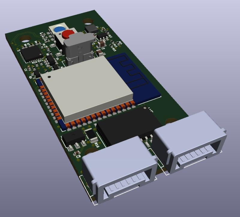 Projektowanie dedykowanej płytki PCB do zbierania sygnałów z maszyn przemysłowych